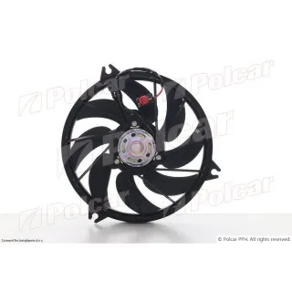 Ventilator hladnjaka sa nosačem PEUGEOT 206/206+ (2_), 98-12; 