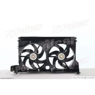 Ventilator hladnjaka sa nosačem PEUGEOT 406 (8_), 95-04; 