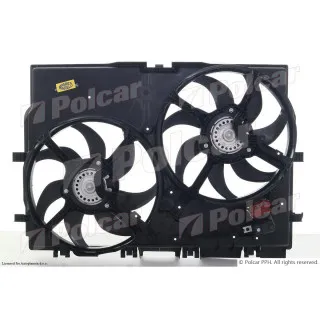 Ventilator hladnjaka sa nosačem CITROËN, FIAT, PEUGEOT 