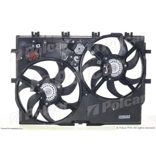 Ventilator hladnjaka sa nosačem FIAT, PEUGEOT 