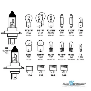 SIJALICA 12V GARNITURA H4 