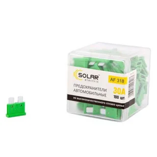 OSIGURAČI 30A 100KOM PLASTIČNA KUTIJA 