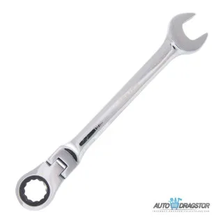 KOMBINOVANI KLJUČ SA ČEGRTALJKOM I ZGLOBOM-BRZI KLJUČ 19MM 