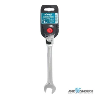 KOMBINOVANI KLJUČ SA ČEGRTALJKOM I ZGLOBOM-BRZI KLJUČ 19MM 