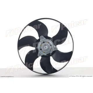 Propeler ventilatora RENAULT CLIO II (B0/1/2), 98-12; KANGOO (KC/FC), 98-08; MEGANE I (A), 95-02; MEGANE SCENIC (JA0/1), 96-99; SCENIC I (JA), 99-03; SYMBOL, 08 