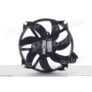 Ventilator hladnjaka sa nosačem RENAULT MEGANE III (Z), 08-16; SCENIC (JZ), 09-16; 