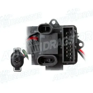 Reostat ventilatora kabine RENAULT CLIO II (B0/1/2), 98-12; SYMBOL, 08-13; THALIA (LB0/1/2), 99-08; 