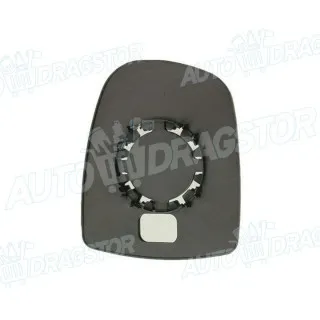 Staklo retrovizora sa nosačem NISSAN, OPEL, RENAULT 