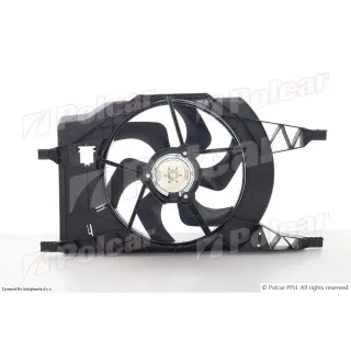 Ventilator hladnjaka sa nosačem RENAULT ESPACE IV (JK), 02-15; LAGUNA II (G), 01-07; VEL SATIS (BJ0), 02-09; 