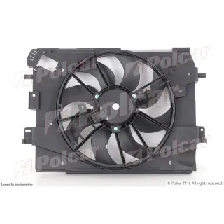 Ventilator hladnjaka sa nosačem DACIA, RENAULT 