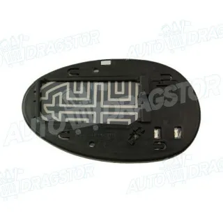 Staklo retrovizora sa nosačem ROVER/MG 25 (RF), 99-05; 45 (RT), 99-05; 
