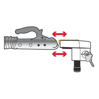 BRAVA ZA ZAKLJUČAVANJE PRIKOLICE 
