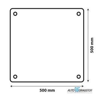 TABLA ZA PREVOZ TERETA REFLEKTUJUĆA 50x50CM 