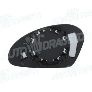 Staklo retrovizora sa nosačem SEAT ALTEA (5P1/5P5), 04-15; CORDOBA (6L), 02-09; IBIZA (6L), 02-08; LEON (1M1), 99-05; TOLEDO (1M), 99-04; TOLEDO (5P2), 04-10; 