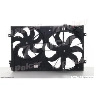 Ventilator hladnjaka sa nosačem AUDI, SEAT, SKODA, VOLKSWAGEN 