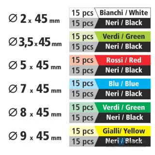 TERMO BUŽIR 180KOM 4.5CM 