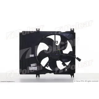 Ventilator hladnjaka sa nosačem SUZUKI SWIFT (FZ/NZ), 10-17; 