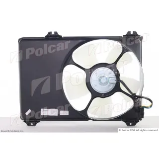 Ventilator hladnjaka sa nosačem SUZUKI SWIFT (FZ/NZ), 10-17; SWIFT (SG), 05-10; 