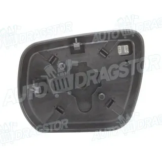 Staklo retrovizora sa nosačem SUZUKI GRAND VITARA (FT/GT), 98-05; GRAND VITARA (JT), 05-; XL7, 06-10; 