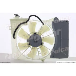Ventilator hladnjaka sa nosačem TOYOTA YARIS (XP10), 99-06; 