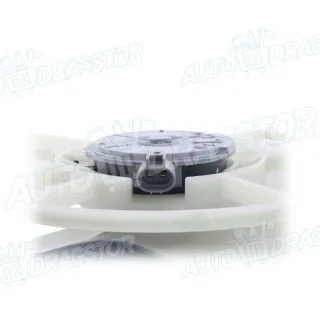 Ventilator hladnjaka sa nosačem TOYOTA YARIS (XP10), 99-06; YARIS VERSO (NCP/NLP), 99-05; 