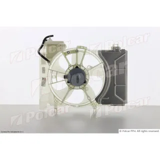 Ventilator hladnjaka sa nosačem TOYOTA URBAN CRUISER, 09-15; YARIS (XP130), 11-; YARIS (XP90), 06-11; 