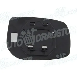 Staklo retrovizora sa nosačem TOYOTA AURIS (E15), 07-12; YARIS (XP90), 06-11; 