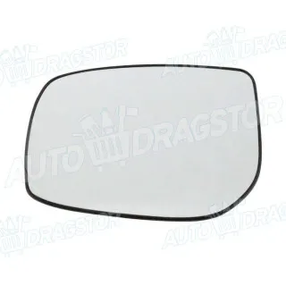 Staklo retrovizora sa nosačem TOYOTA AURIS (E15), 07-12; YARIS (XP90), 06-11; 