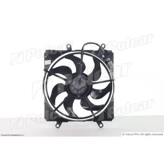 Ventilator hladnjaka sa nosačem TOYOTA AVENSIS (T22), 97-03; 