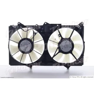 Ventilator hladnjaka sa nosačem TOYOTA CAMRY (XV30), 01-06; CAMRY SOLARA, 04-08; 