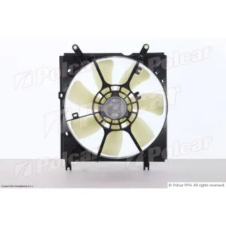 Ventilator hladnjaka sa nosačem TOYOTA RAV4 (XA20), 00-06; 