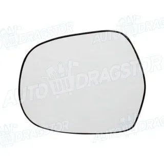 Staklo retrovizora sa nosačem TOYOTA LAND CRUISER (FJ120), 03-10; 