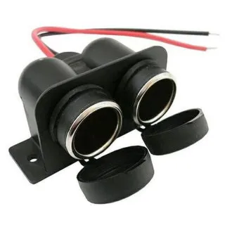 UTIČNICA ZA UPALJAČ 12/24V SA 2 IZLAZA ZA UPALJAČ 