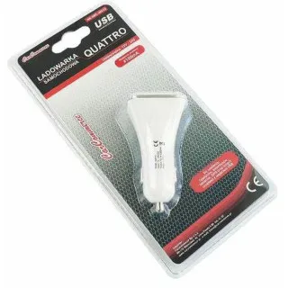 PUNJAC ZA VOZILO 12/24V, 4,2A SA 4 USB ULAZA 