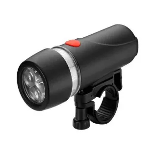 PREDNJA LAMPA ZA BICIKL, CRNA, 3 SMD LED 