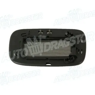 Staklo retrovizora sa nosačem VOLVO C70, 06-13; S40 (MS), 04-12; V50 (MW), 04-12; 