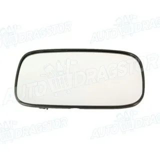 Staklo retrovizora sa nosačem VOLVO C70, 06-13; S40 (MS), 04-12; V50 (MW), 04-12; 