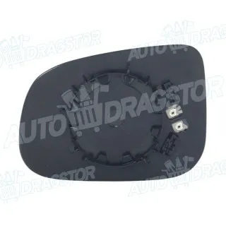Staklo retrovizora sa nosačem VOLVO S60 (RS), 00-09; S80 (AS), 06-16; V70 (BW), 07-16; 