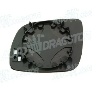 Staklo retrovizora sa nosačem VOLKSWAGEN LUPO (6X1/6E1), 98-05; POLO (6N/6N2/6KV), 94-01; 