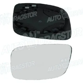 Staklo retrovizora sa nosačem VOLKSWAGEN LUPO (6X1/6E1), 98-05; POLO (6N/6N2/6KV), 94-01; 