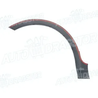 Plastični rub VOLKSWAGEN POLO (9N), 01-09; 