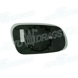 Staklo retrovizora sa nosačem VOLKSWAGEN FOX (5Z1), 05-; 