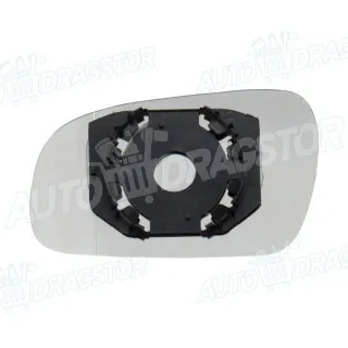 Staklo retrovizora sa nosačem VOLKSWAGEN FOX (5Z1), 05-; 