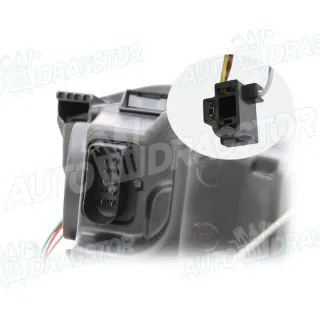 Far VOLKSWAGEN POLO (6R), 09-17; 