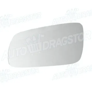 Staklo retrovizora sa nosačem AUDI, SEAT, SKODA, VOLKSWAGEN 