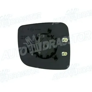 Staklo retrovizora sa nosačem AUDI, SEAT, VOLKSWAGEN 