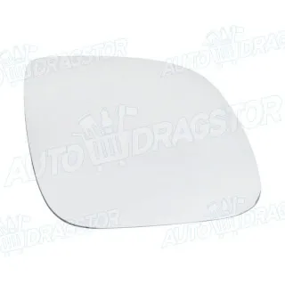 Staklo retrovizora sa nosačem VOLKSWAGEN AMAROK (N817), 10-; MULTIVAN (7H/T5), 03-15; MULTIVAN (T6), 16-; TRANSPORTER (7H/T5), 03-15; TRANSPORTER (T6), 15-; 