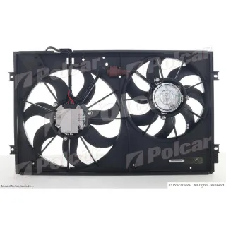 Ventilator hladnjaka sa nosačem AUDI, SEAT, SKODA, VOLKSWAGEN 