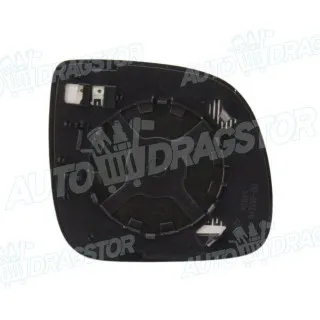 Staklo retrovizora sa nosačem AUDI, VOLKSWAGEN 