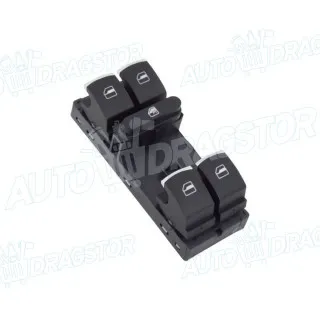 Prekidač otvaranja bočnih prozora VOLKSWAGEN CC (358), 12-17; GOLF V PLUS (5M), 05-09; GOLF VI (5K), 08-13; JETTA (1B), 10-18; PASSAT (B7), 10-15; TIGUAN (5N) 